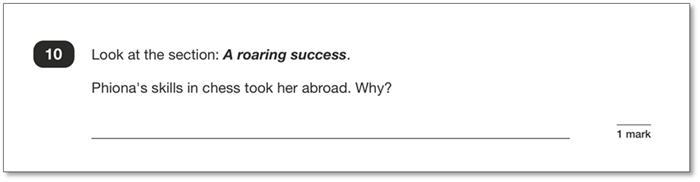 screenshot of question 10