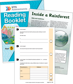 National Test-style Reading Assessments