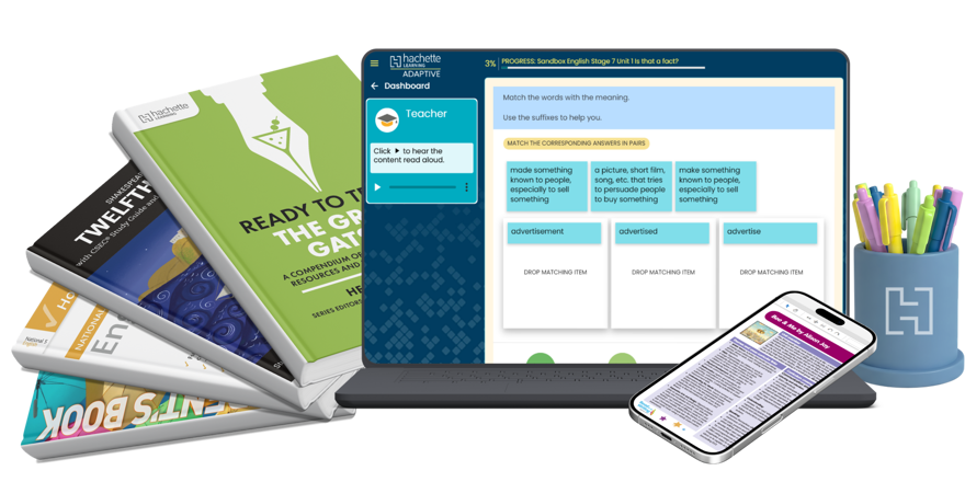 english print and digital resources