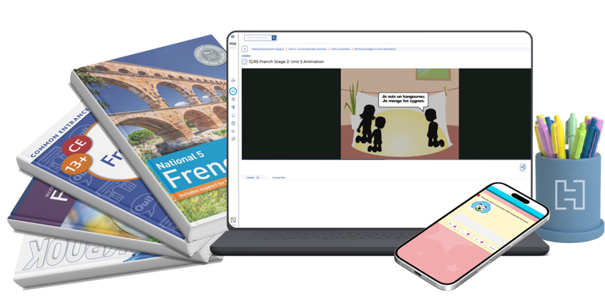 french print and digital resources