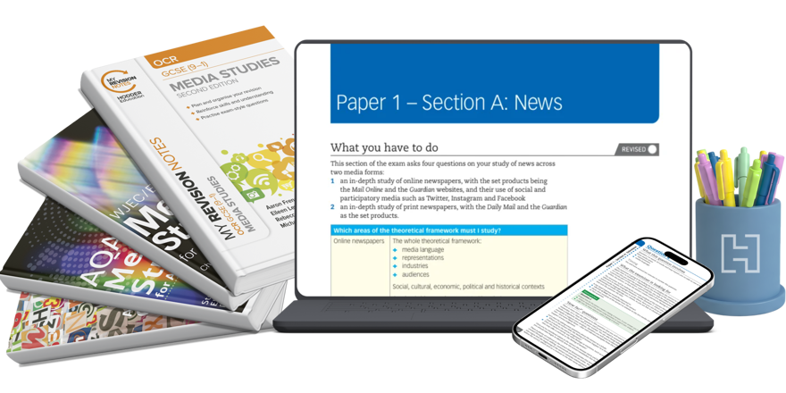 banner of media studies print and digital resources