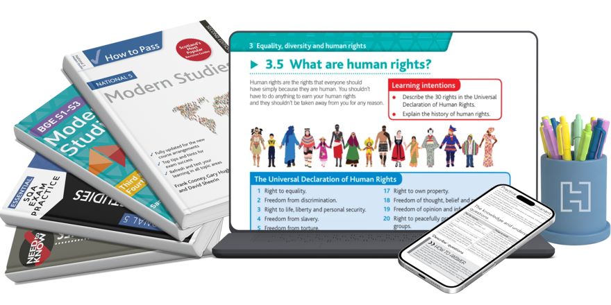 modern studies print and digital resources banner