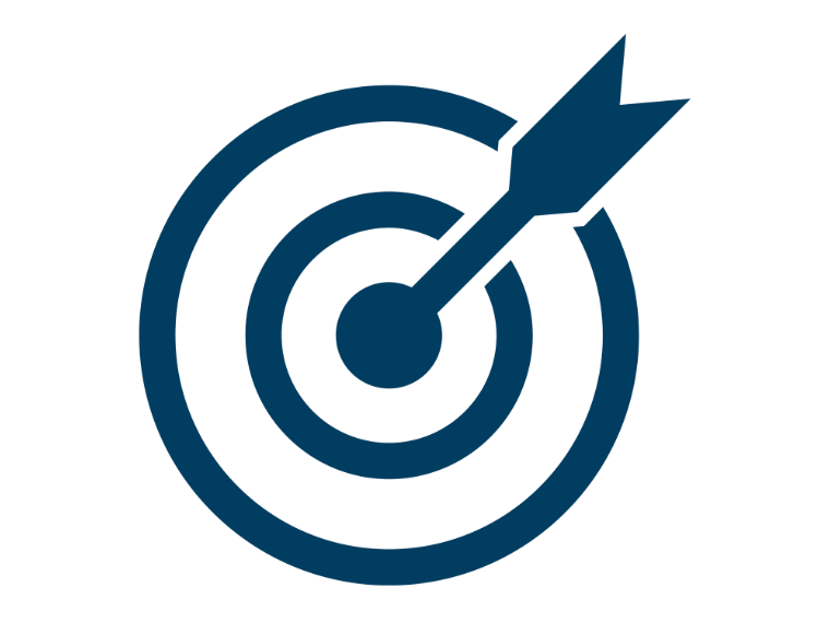 target arrow icon for cambridge igcse and a level