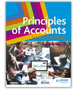 book cover for Principles of Accounts for the Caribbean