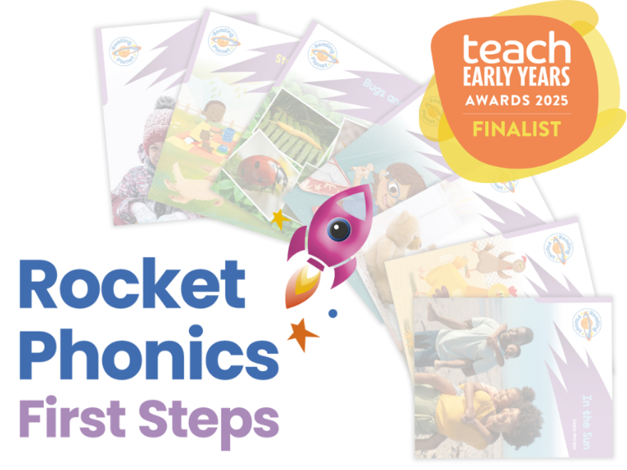 Rocket Phonics First Steps banner
