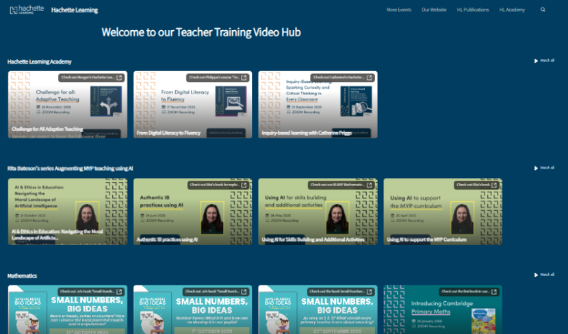 teacher training video library