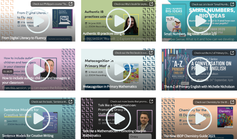 teacher training video library