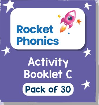 Reading Planet: Rocket Phonics First Steps - Activity Booklet C - pack of 30