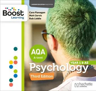 AQA Psychology for A Level: Year 1 and AS Third edition: Boost