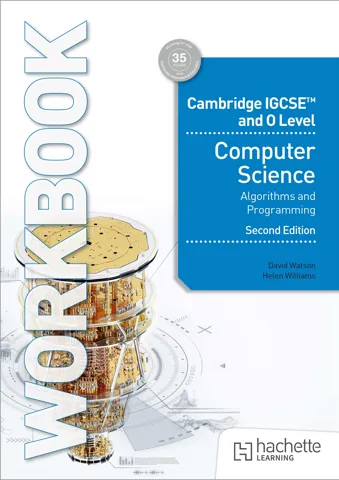 Cambridge IGCSE and O Level Computer Science Algorithms and Programming Workbook Second Edition