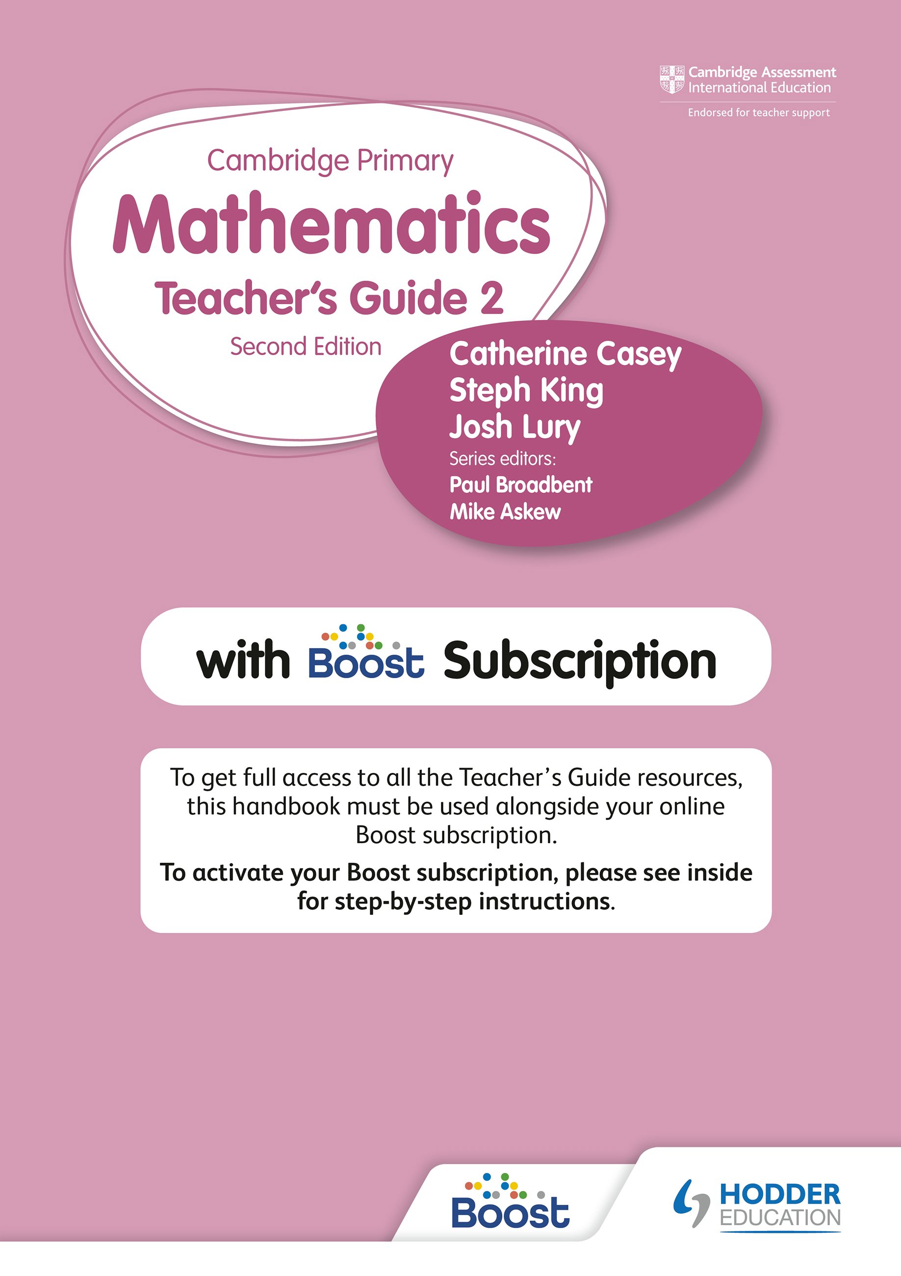 Cambridge Primary Mathematics Teacher's Guide Stage 2 with Boost