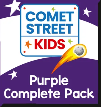 Reading Planet Comet Street Kids Purple Complete Pack