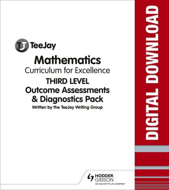 TeeJay Mathematics CfE Third Level Outcomes Assessments & Diagnostics Pack