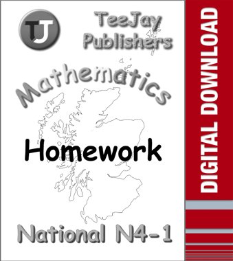 TeeJay National 4 Mathematics Homework Pack (Book 1)