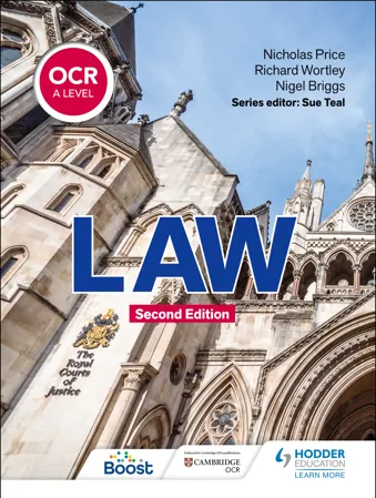 OCR A Level Law Second Edition