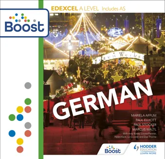 Edexcel A level German: Boost