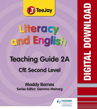 TeeJay Literacy and English CfE Second Level Teaching Guide 2A