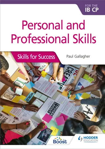 Personal and professional skills for the IB CP: Skills for Success Boost eBook
