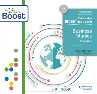Cambridge IGCSE and O Level Business Studies Boost