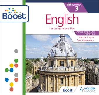 English for the IB MYP 3: By Concept Boost