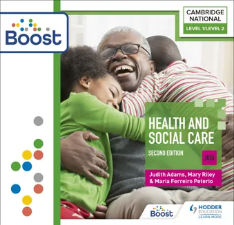 Cambridge National Level 1/Level 2 in Health & Social Care (J835): Boost