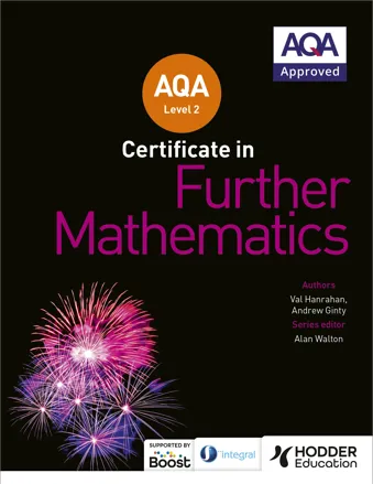 AQA Level 2 Certificate in Further Mathematics Boost eBook