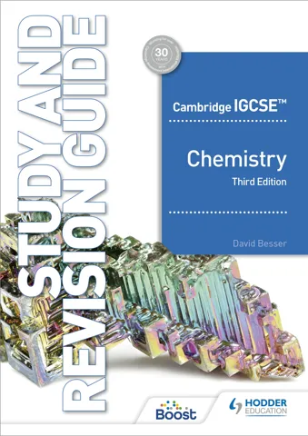 Cambridge IGCSE™ Chemistry Study and Revision Guide Third Edition