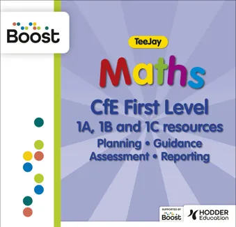 TeeJay Maths CfE First Level: Boost