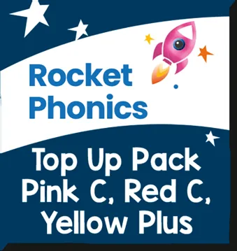 Reading Planet Rocket Phonics Top Up Pack Pink C - Yellow Plus