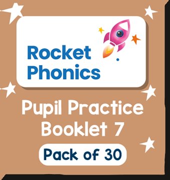 Reading Planet Rocket Phonics – Pupil Practice Booklet 7 – Pack of 30