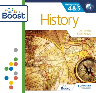 History for the IB MYP 4 & 5: By Concept Boost