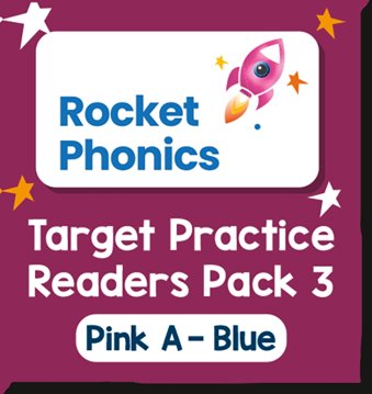 Reading Planet Rocket Phonics Target Practice Readers Pack 3 (Pink A - Blue)
