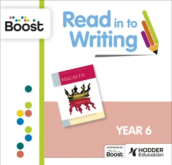RitW - Year 6 - Macbeth by William Shakespeare: Boost