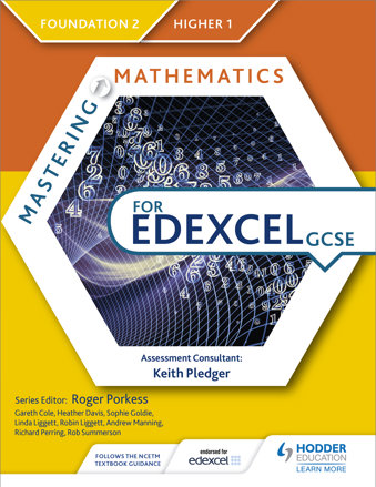 Mastering Mathematics for Edexcel GCSE: Foundation 2/Higher 1