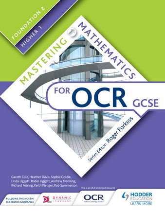 Mastering Mathematics for OCR GCSE: Foundation 2/Higher 1
