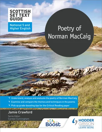 Scottish Set Text Guide: Poetry of Norman MacCaig for National 5 and Higher English